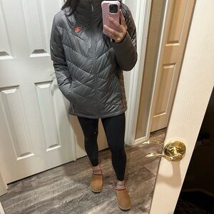 Columbia Grey Beavs Down Jacket